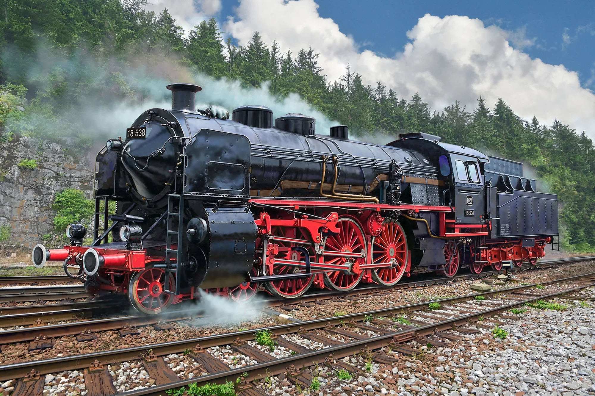 Express locomotive  S3/6 BR18(5) with Tender 2‘2’T - Image 8