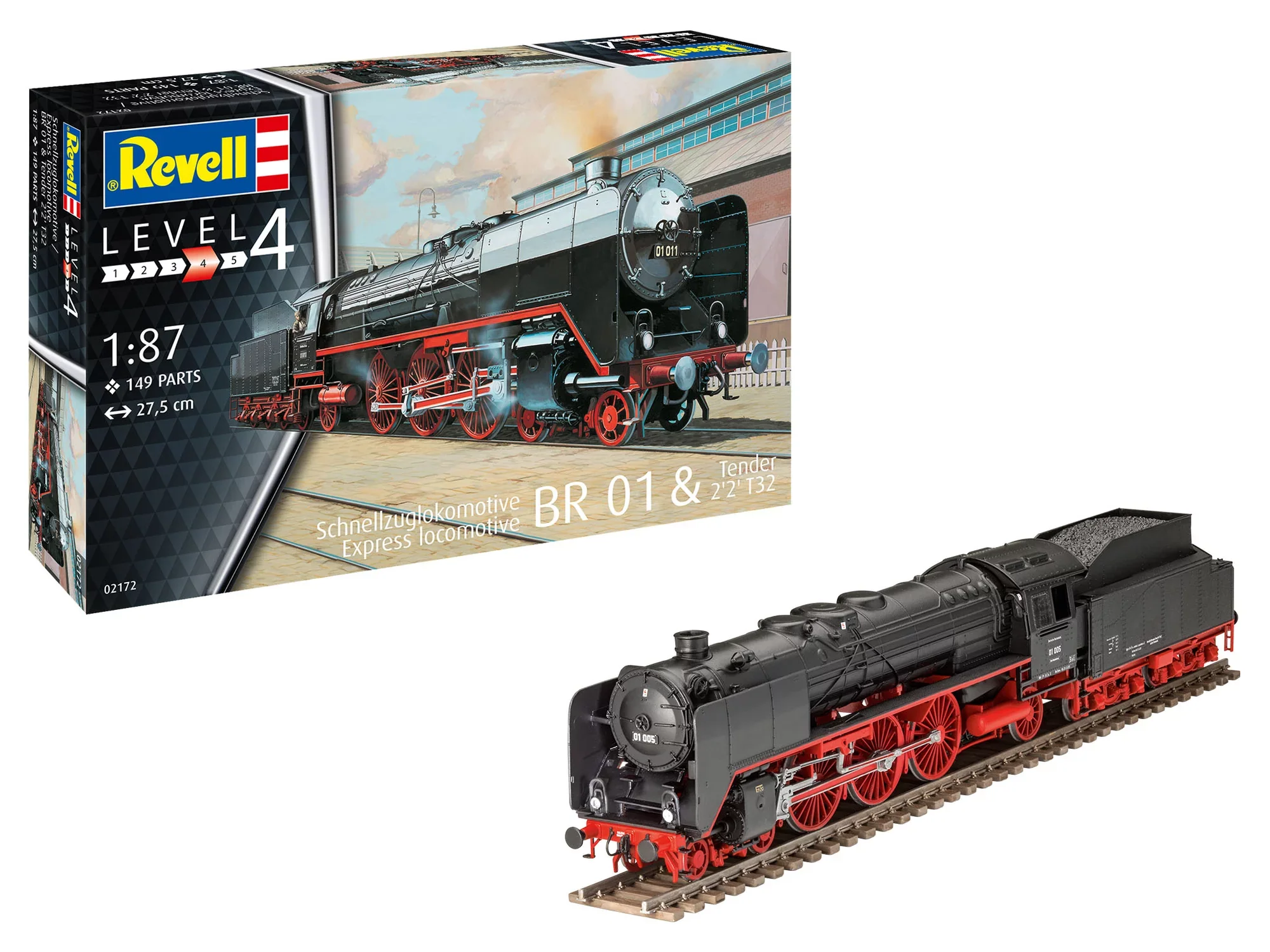 Express Locomotive BR01 & Tender 2'2' T32