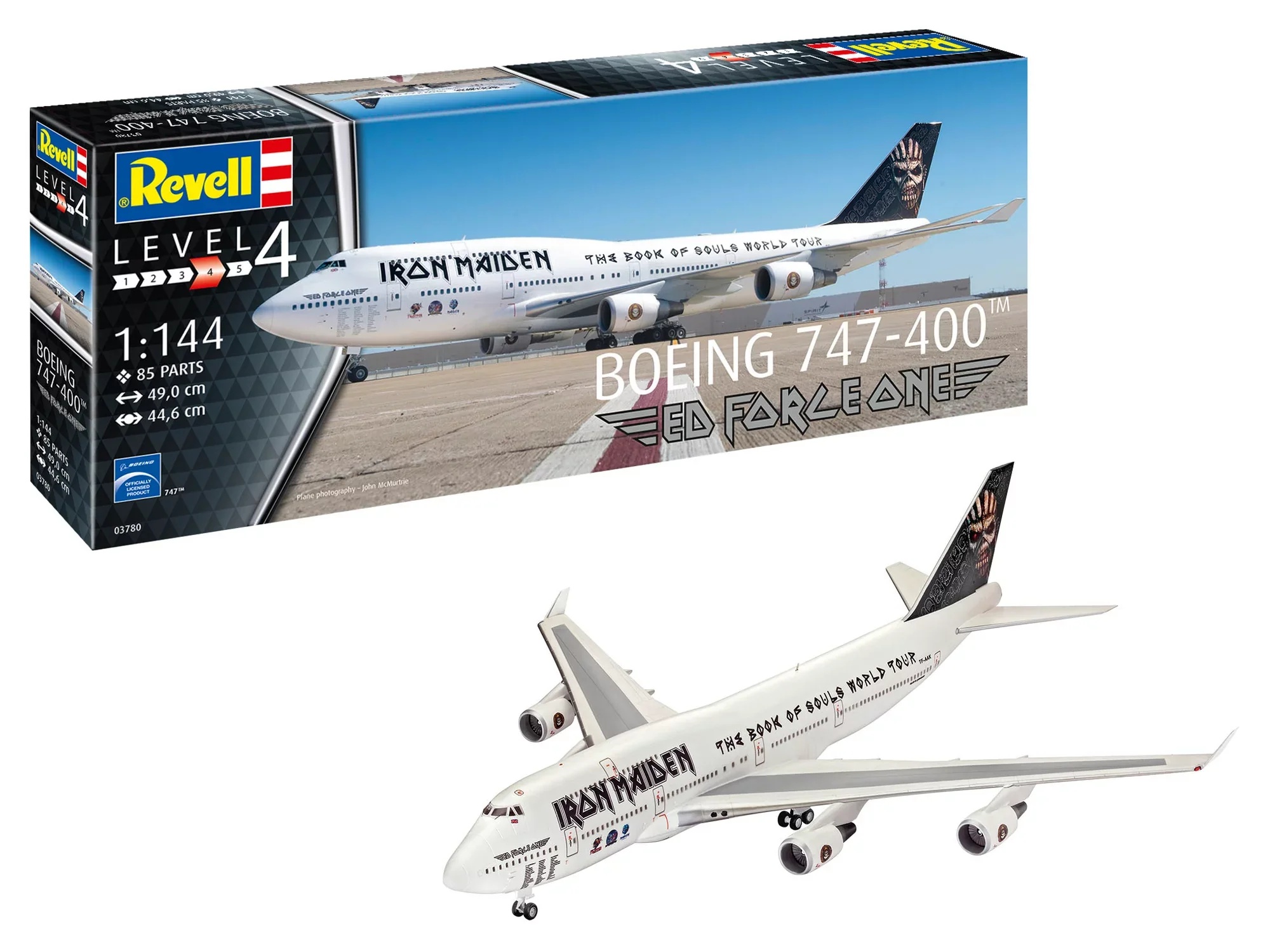 Boeing 747-400 Iron Maiden "Ed Force One"