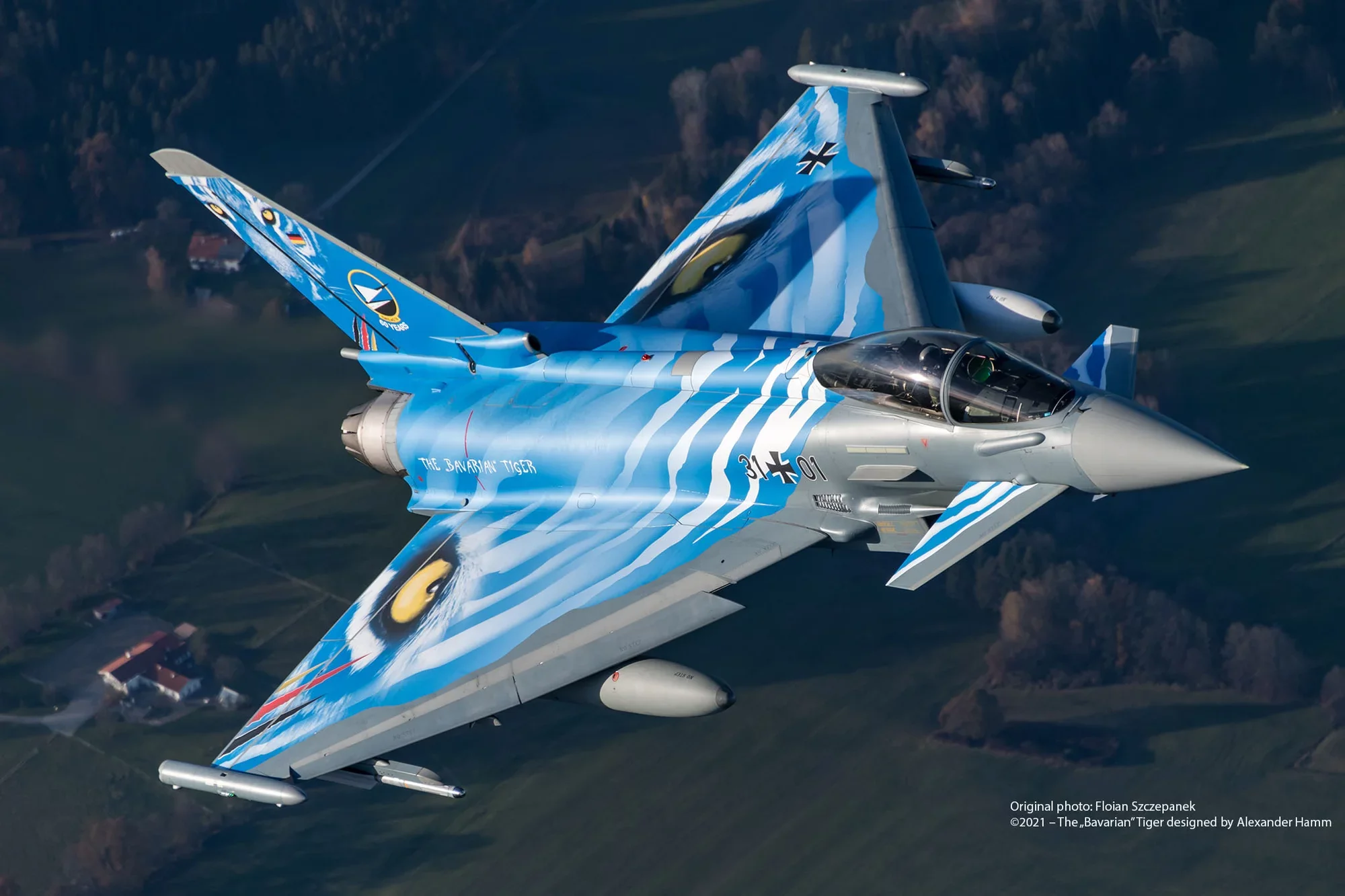 Eurofighter Typhoon "Bavarian Tiger 2021" - Image 8