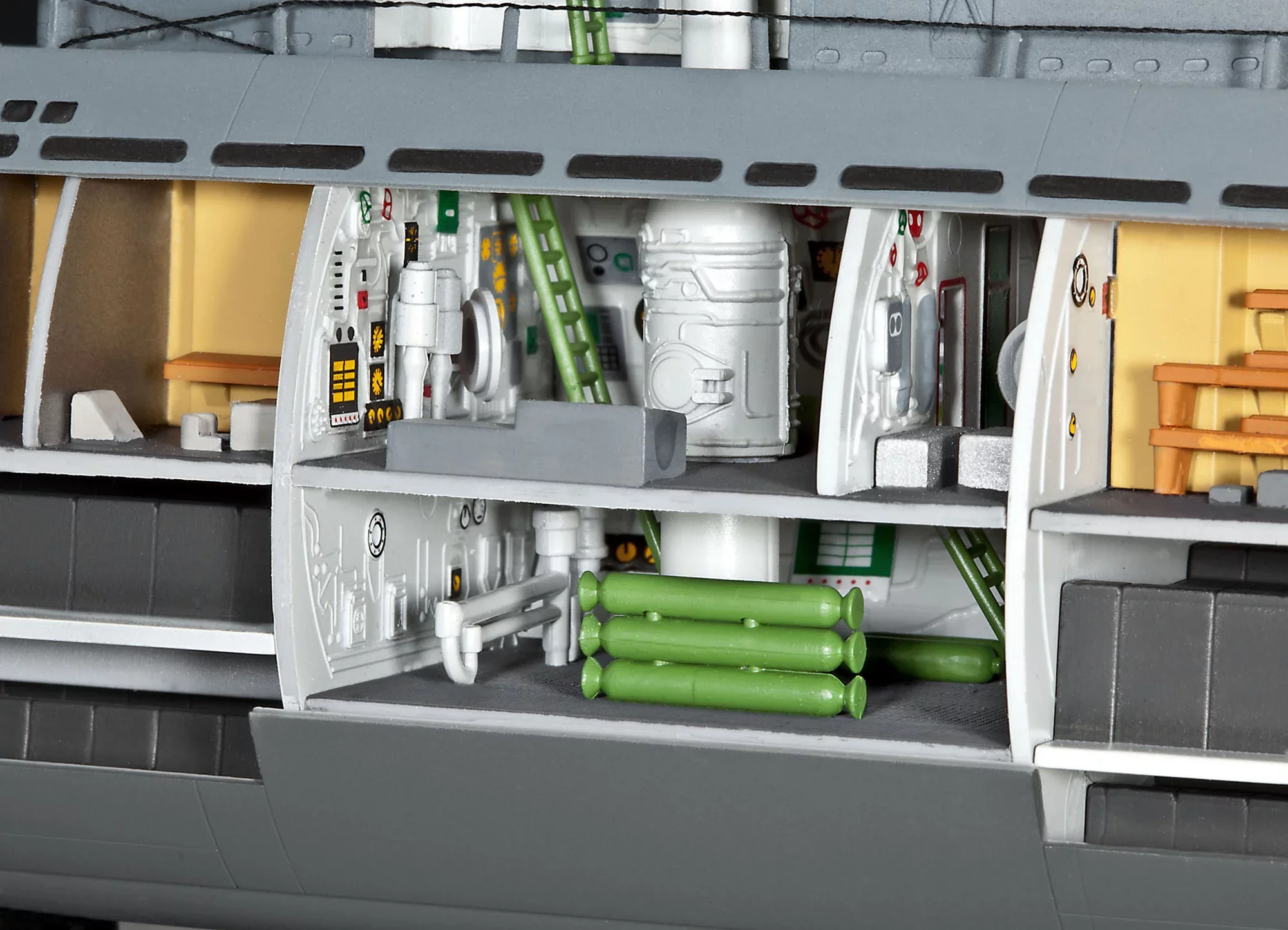 Deutsches U-Boot Typ XXI mit Interieur - Image 5