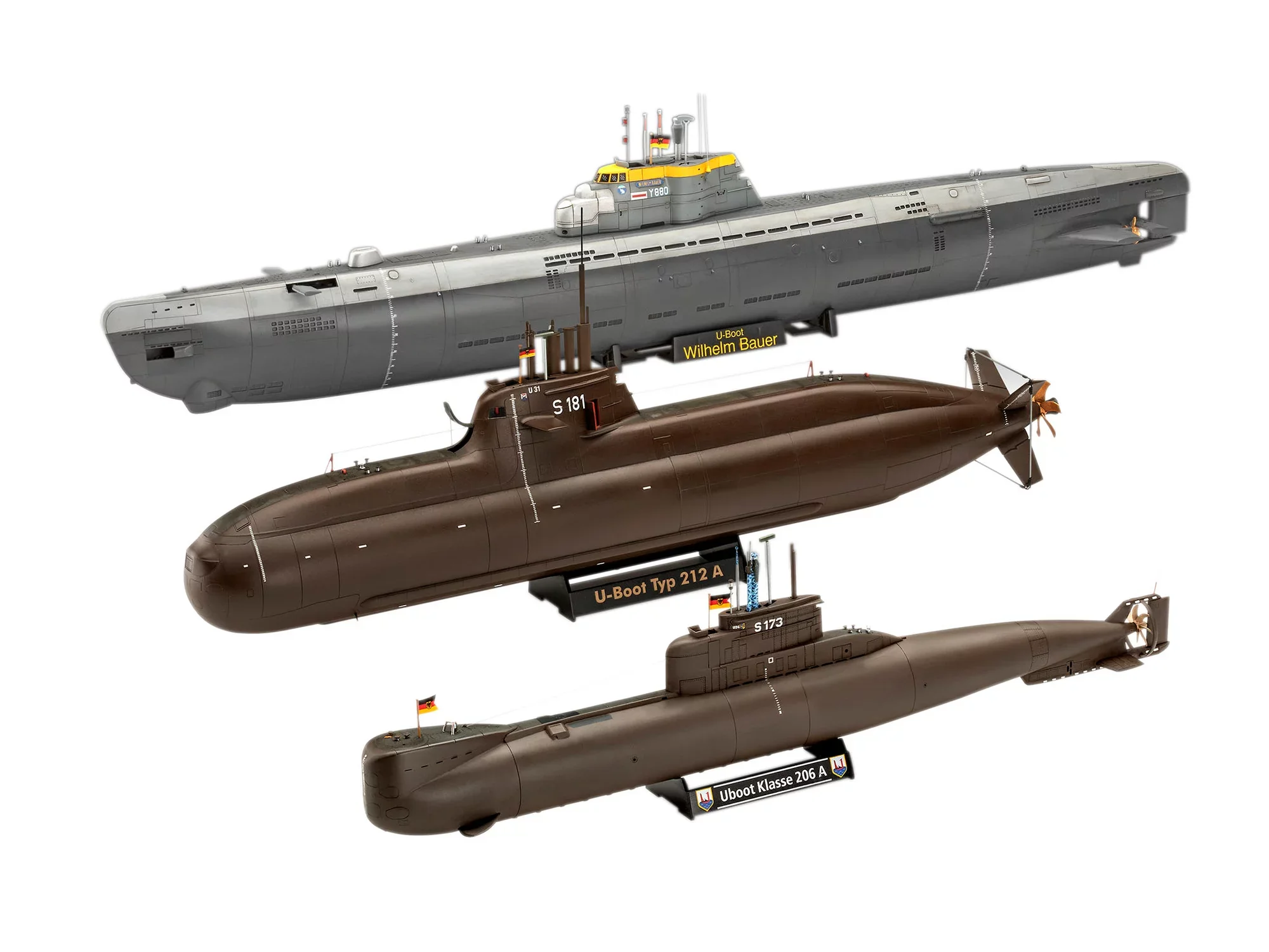 70 Years Bundeswehr:Wilhelm Bauer,Type 206A,Class2 - Image 2