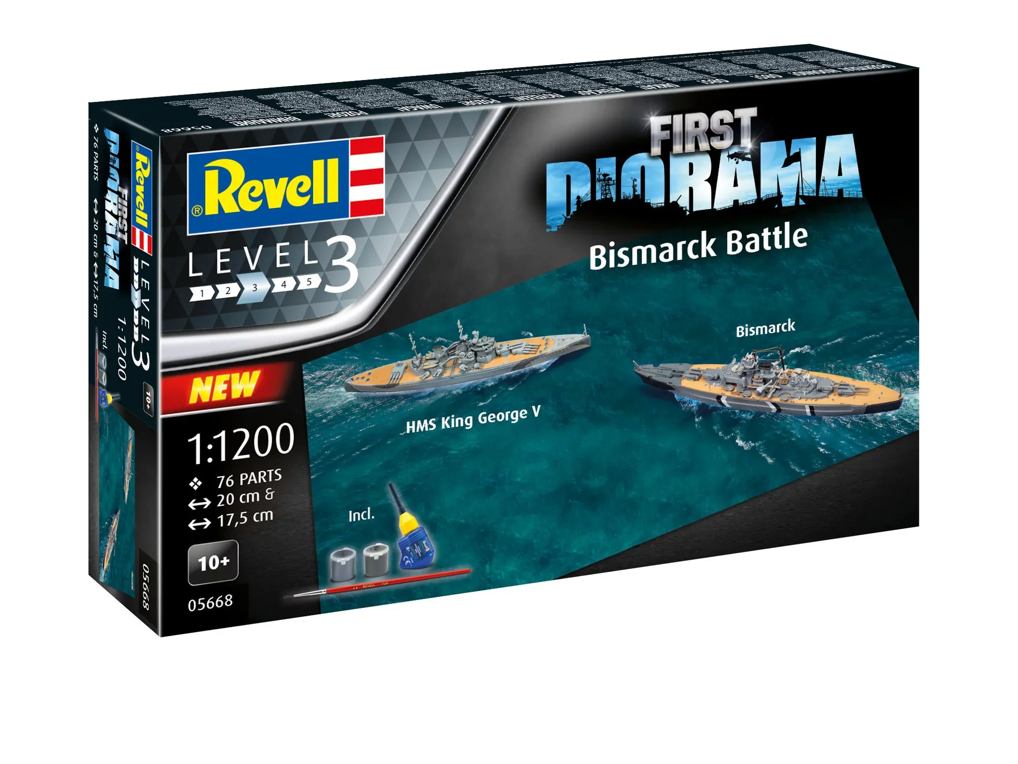 First Diorama Set - Bismarck Battl - Image 9