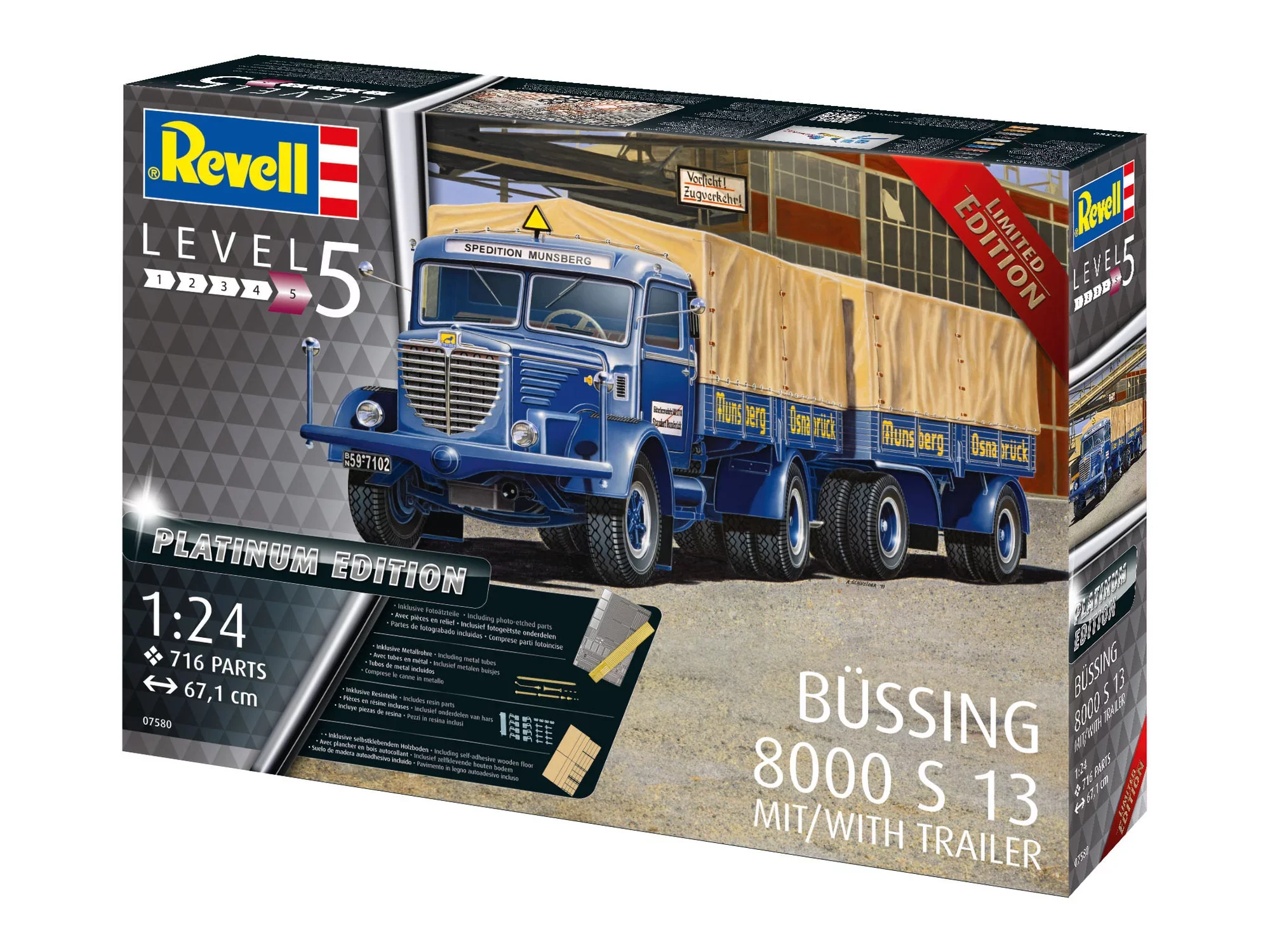 Büssing 8000 S 13 mit Trailer "Platinum Edition" - Image 19