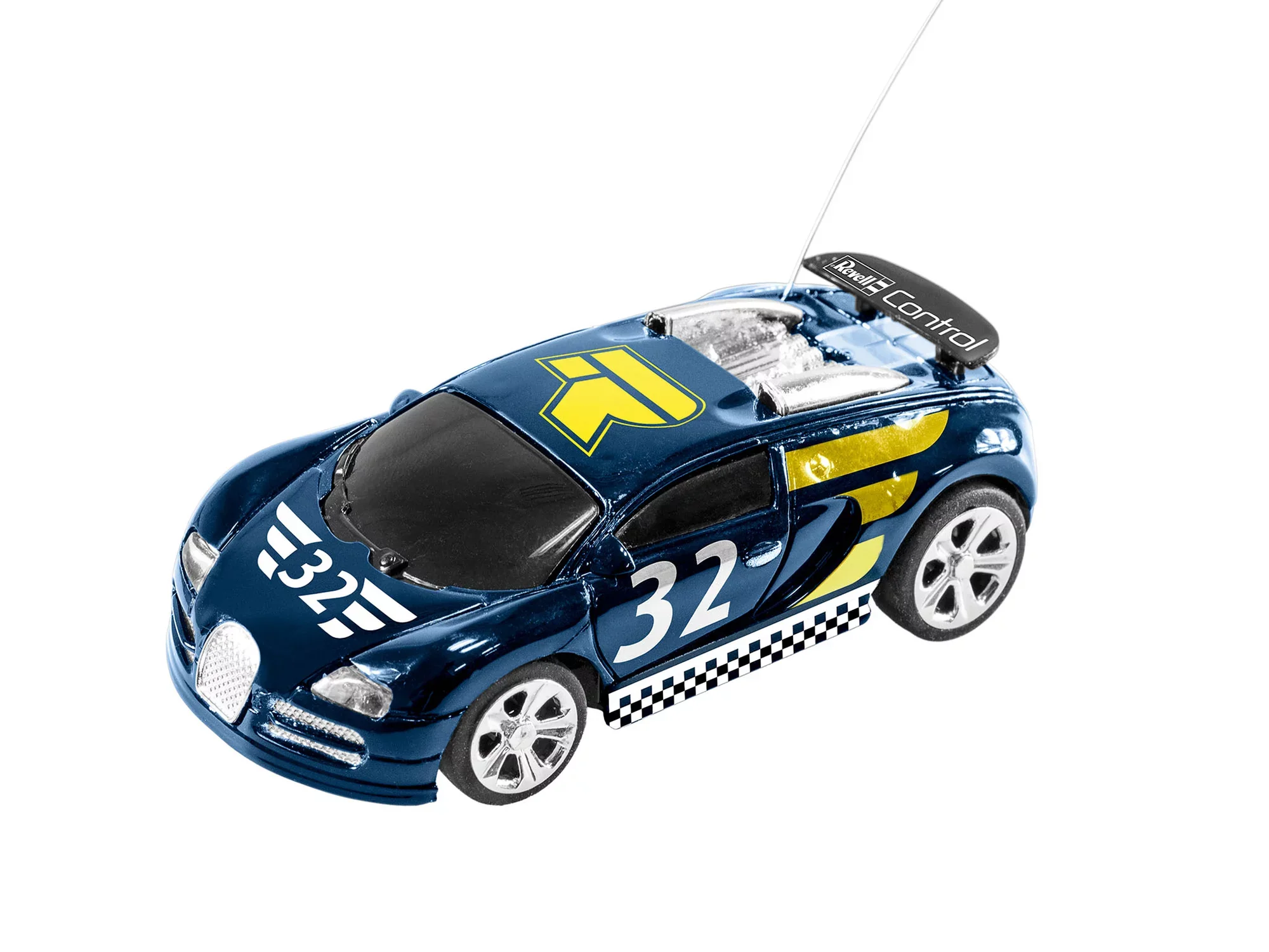 Mini RC Racing Car, blue - Image 3