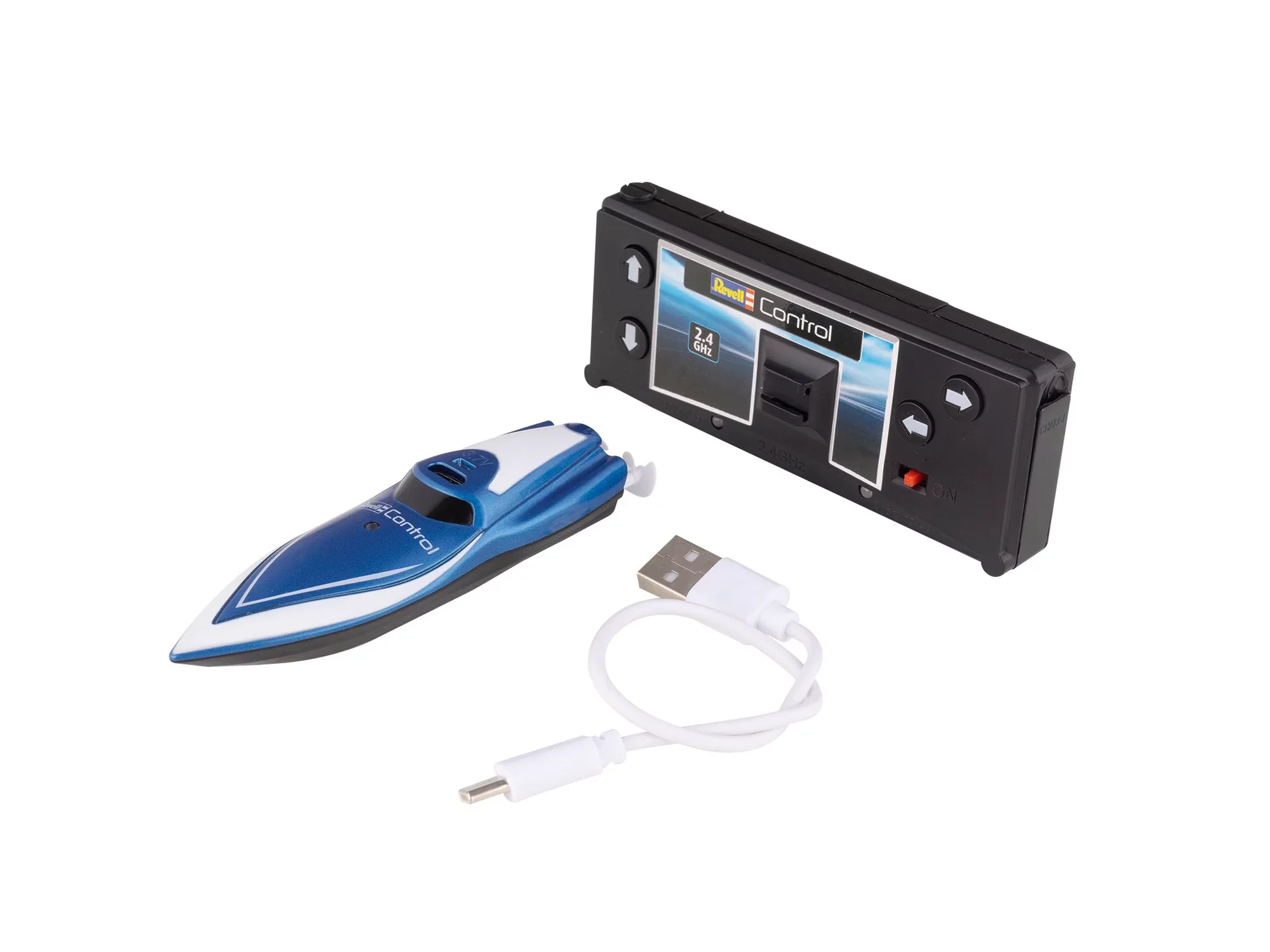 Mini RC Boat "blue" - Image 2