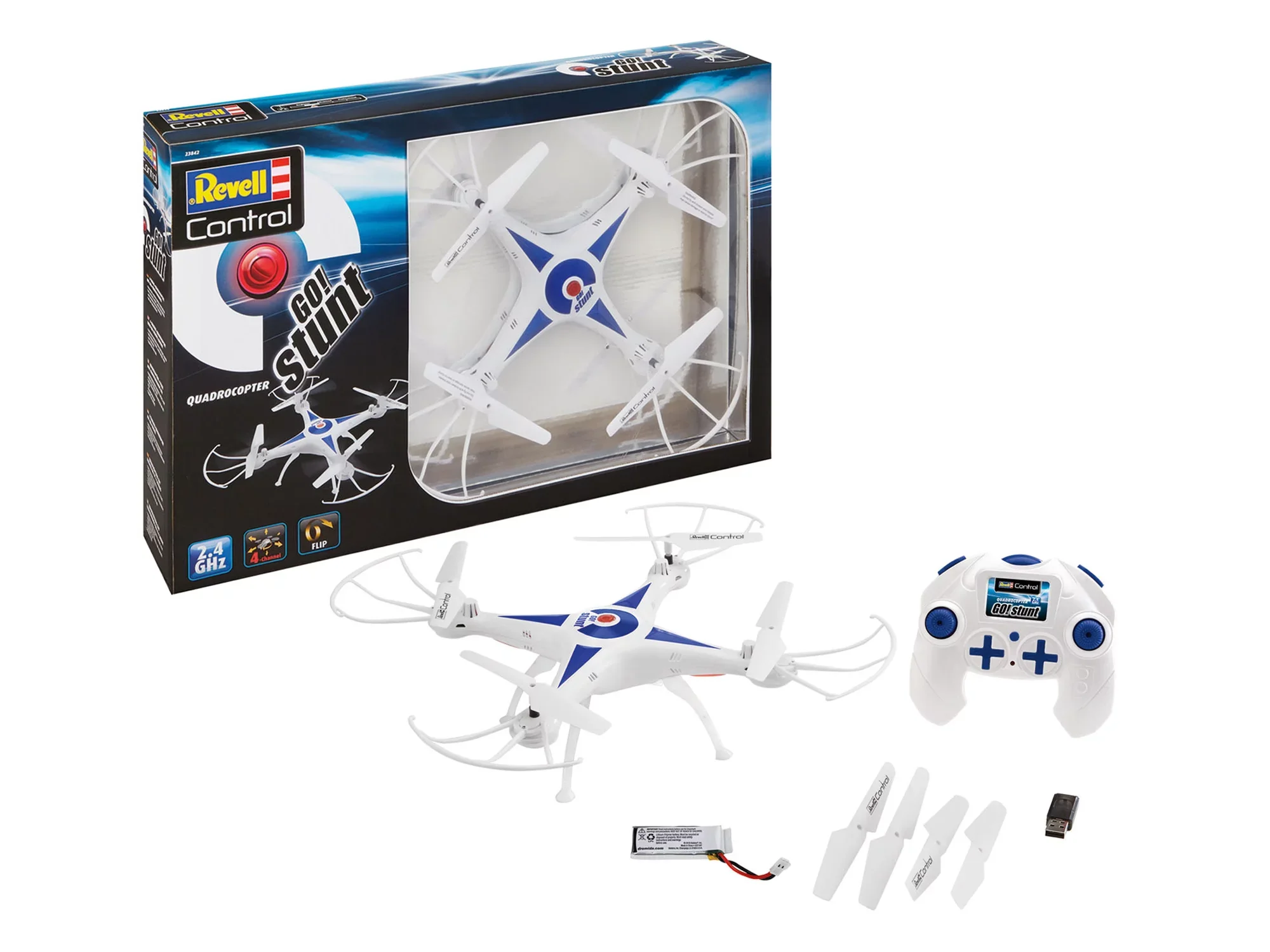 RC Quadrocopter "Go! Stunt"