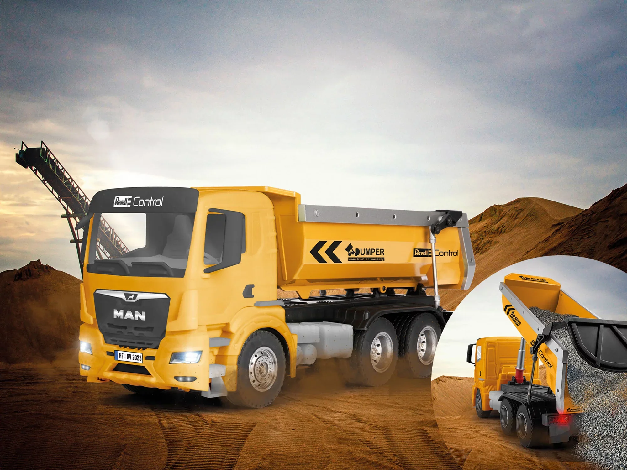 RC Dumper Truck MAN TGS 33.510 6X4 BB CH - Image 15