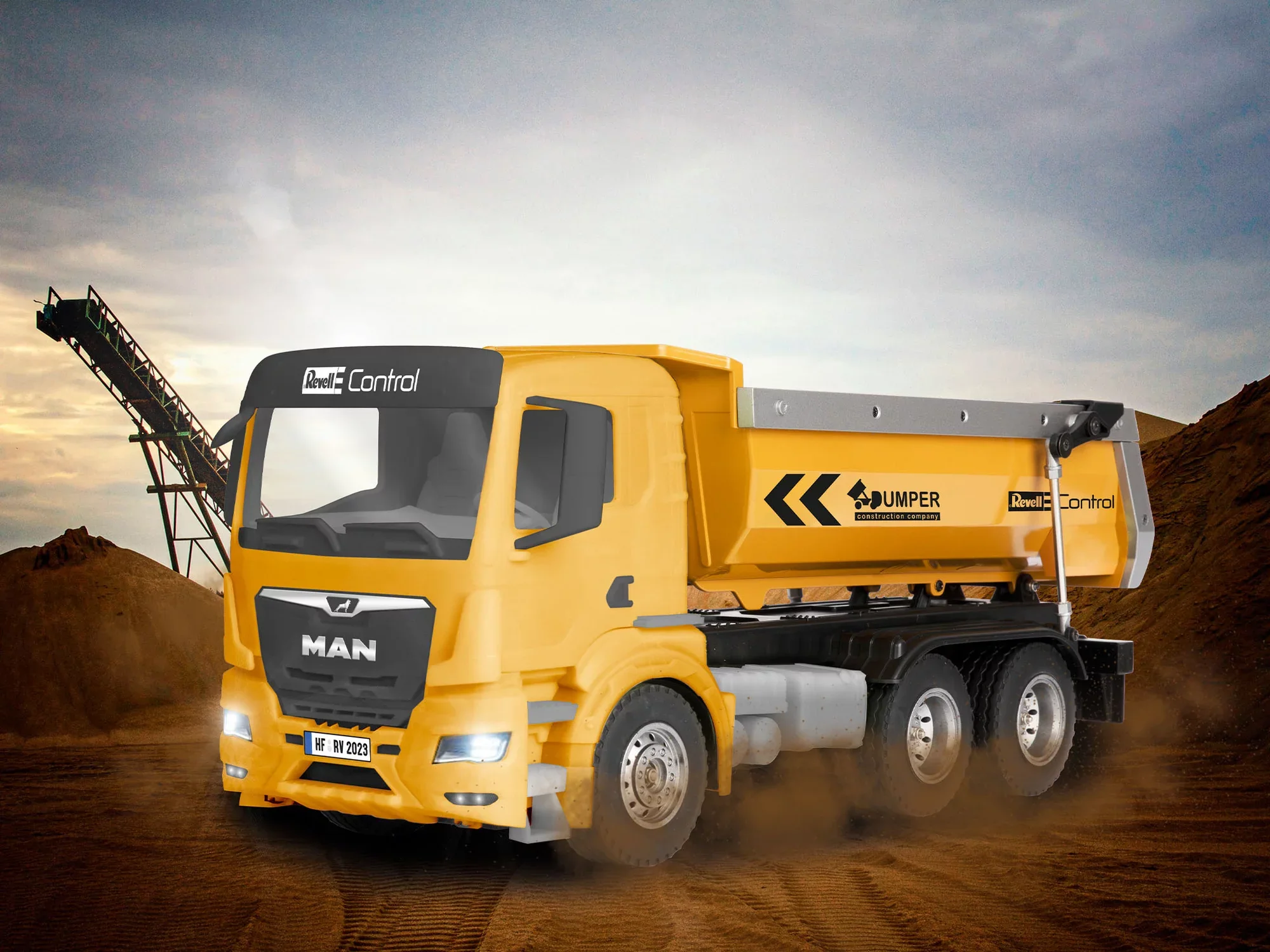 RC Dumper Truck MAN TGS 33.510 6X4 BB CH - Image 8