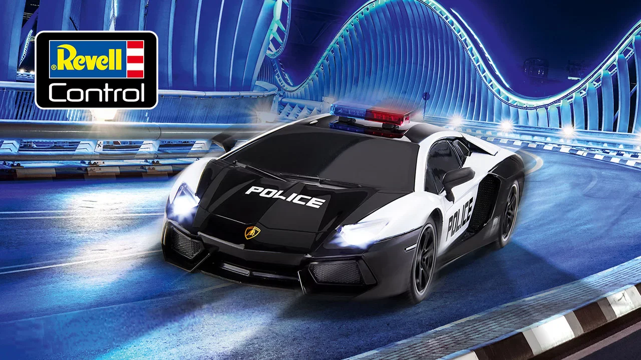 RC Scale Car Lamborghini Aventador Coupé Police - Image 11
