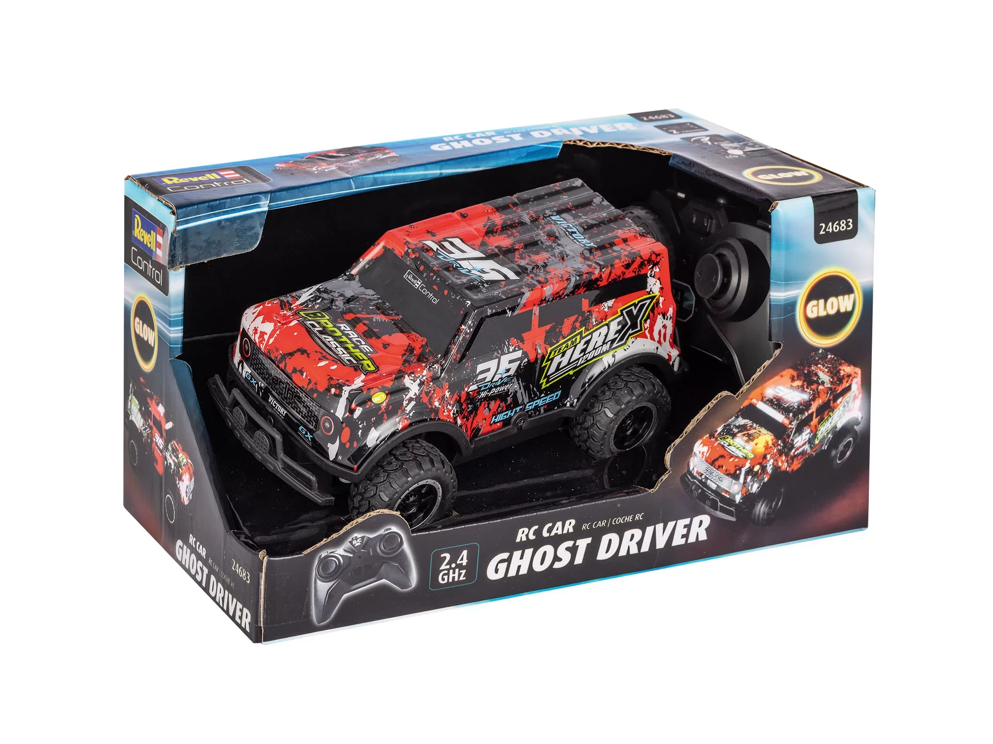 RC Car Ghost Driver (Red) - Image 3