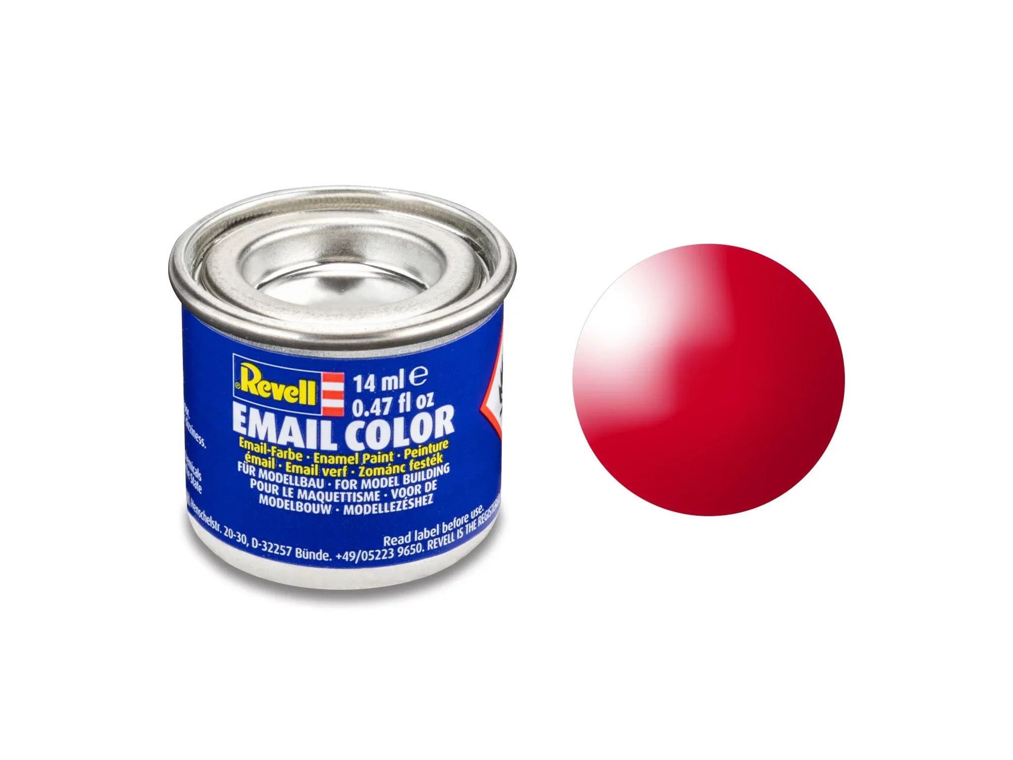 Gloss "Italian Red" Email Color Enamel - 14ml