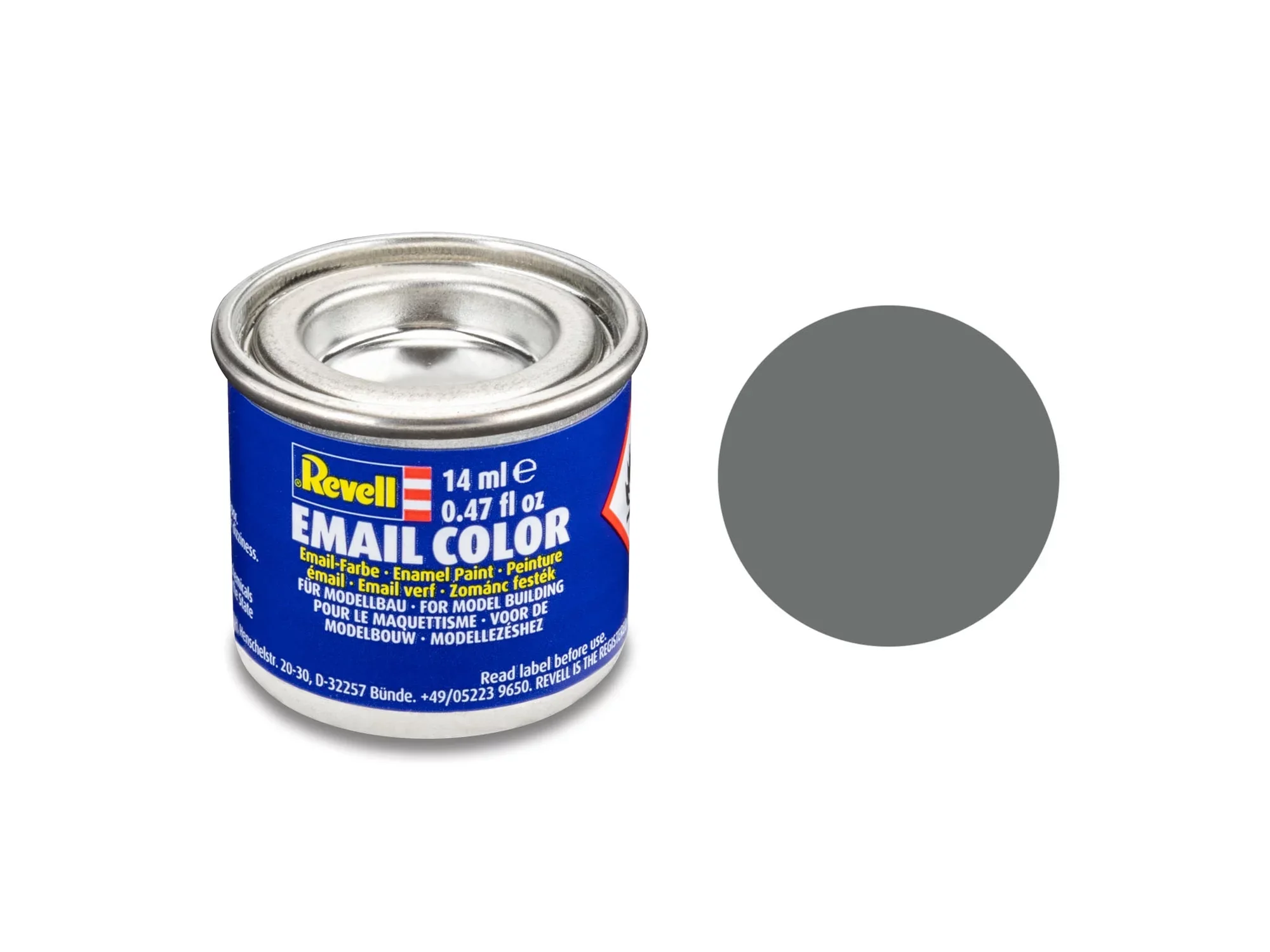 Matt "Mouse Grey" (RAL 7005) Email Color - 14ml