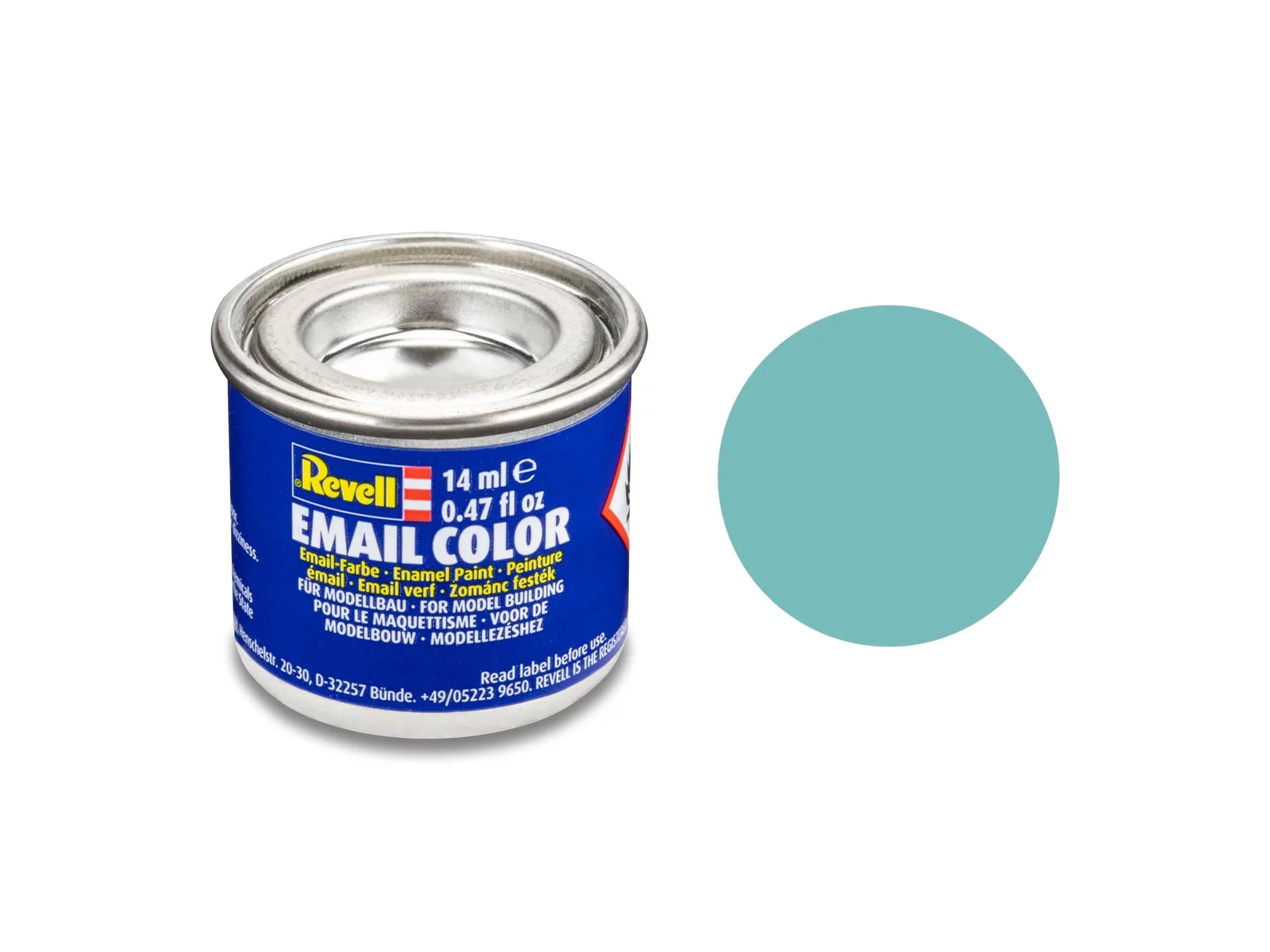 Matt "Light Green" (RAL 6027) Email Color - 14ml