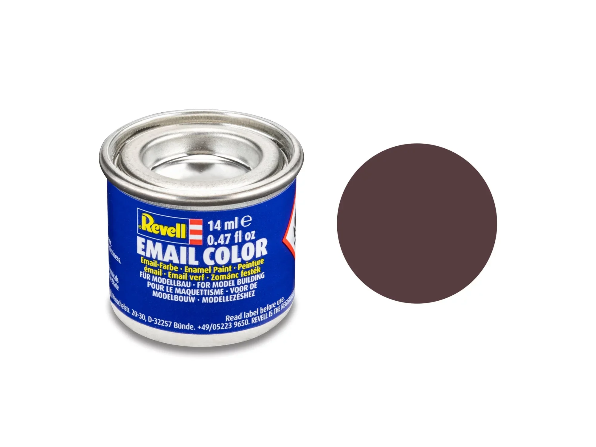 Matt "Leather Brown" (RAL 8027) Email Color - 14ml