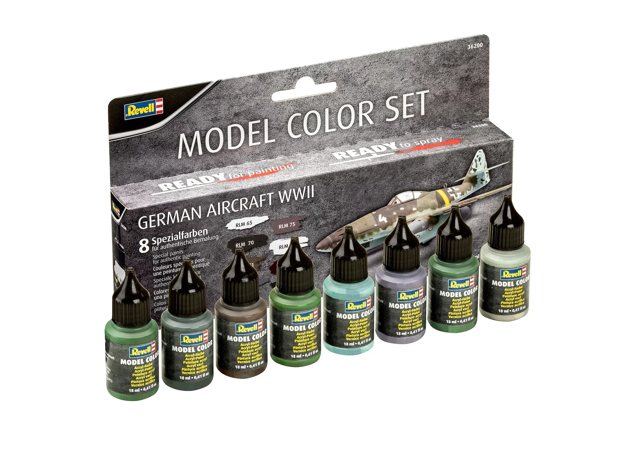 Model Color - Luftwaffe WWII (8x 17ml)