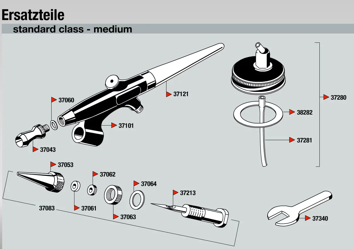 Revell "Standard Class" Spray Gun/Airbrush - Image 4