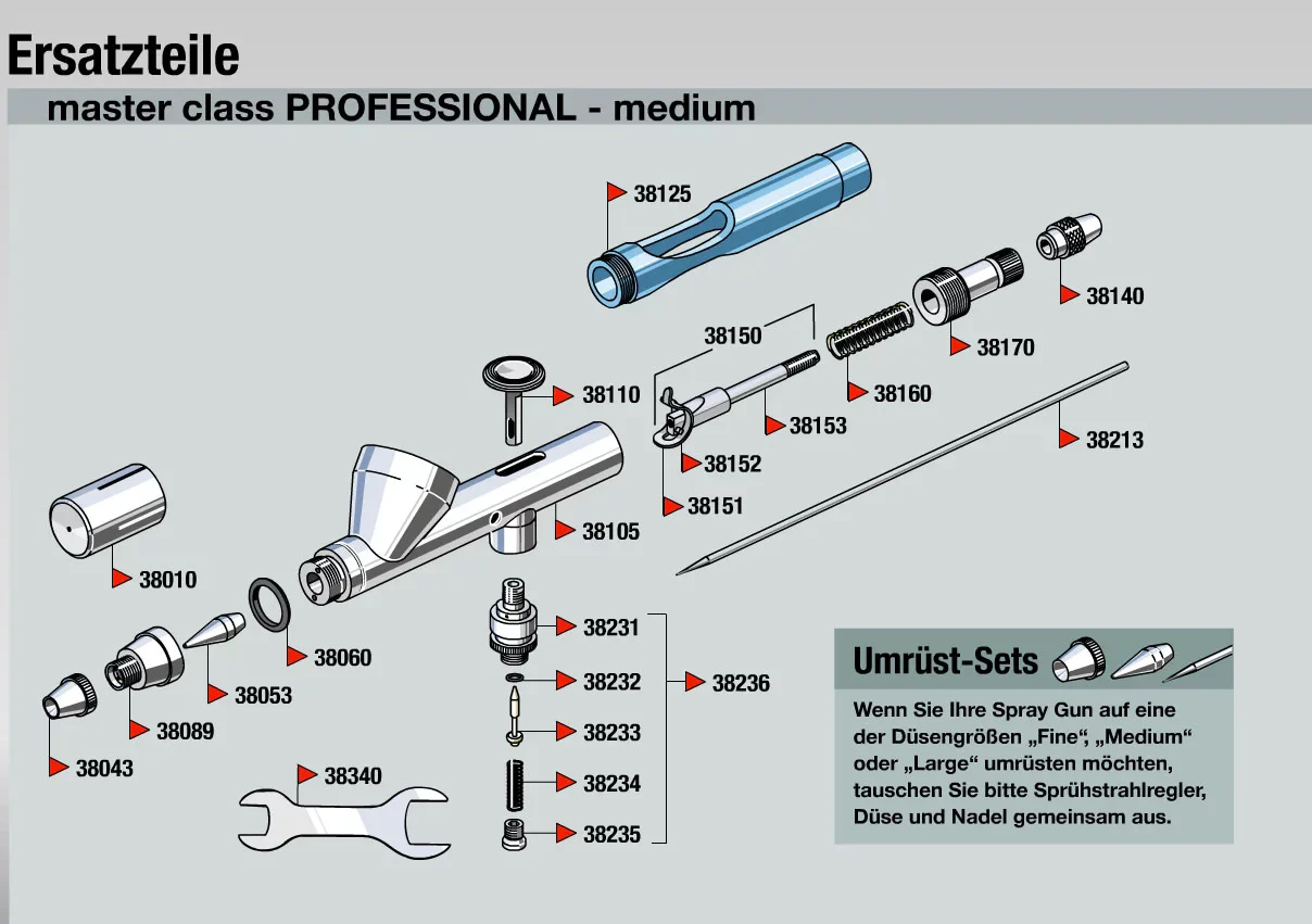 Revell "Professional" Master Class Airbrush - Image 4