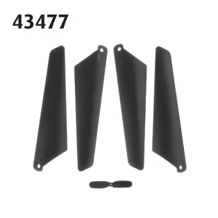 Rotor Blades (5pcs) Helicopter Red Kite (23834)