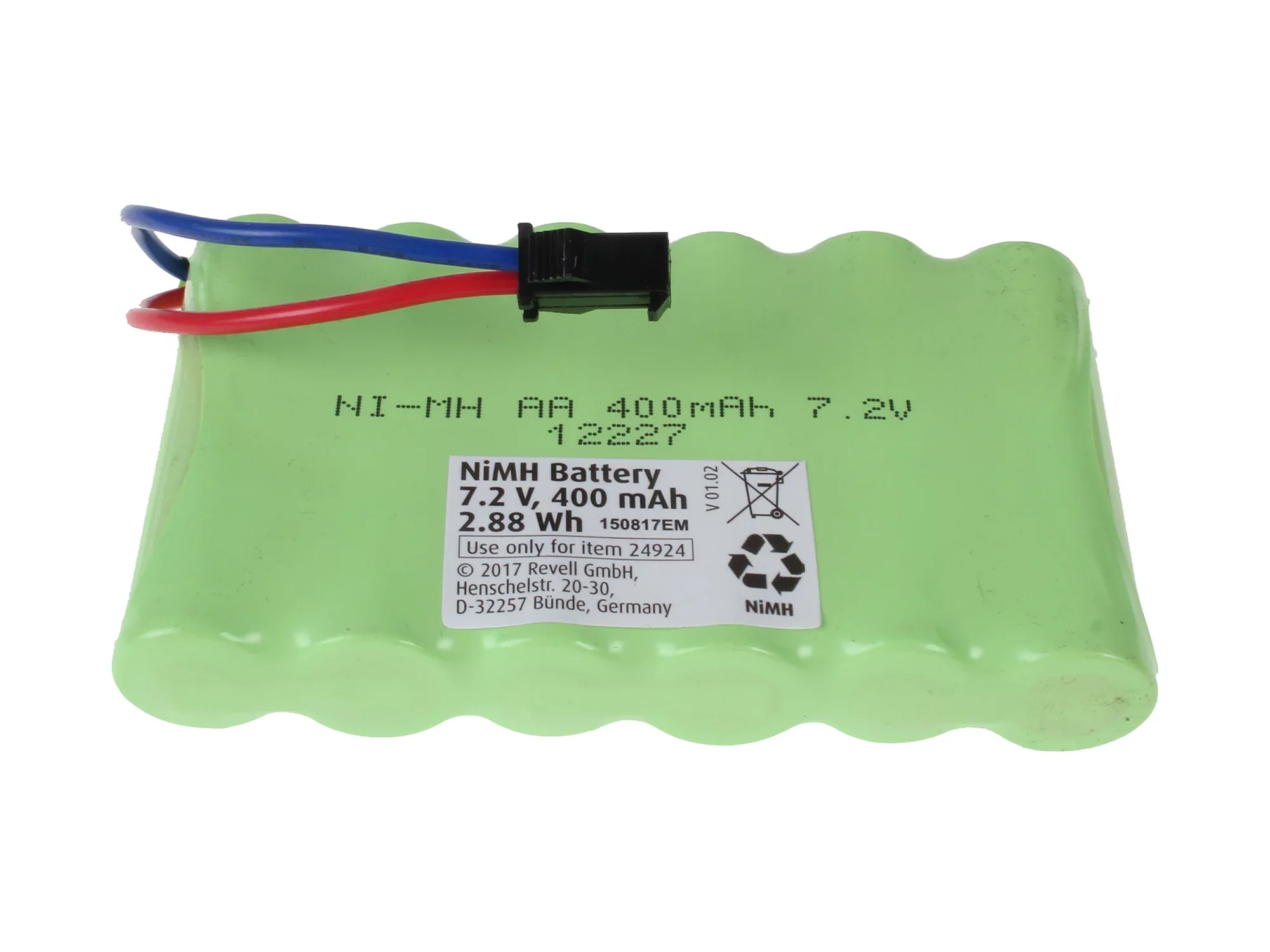 Battery 7.2V 400mAh NiMH -Eruca (24924)