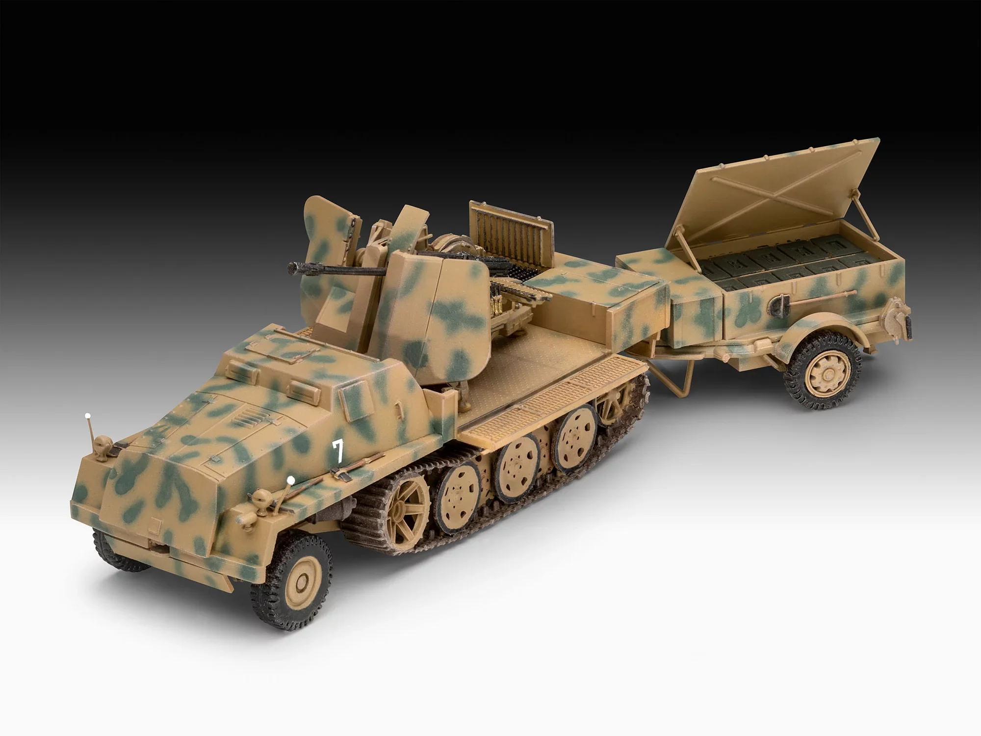 Model Set sWS with Flak43 and Sd.Ah58 Ammo Trailer - Image 6