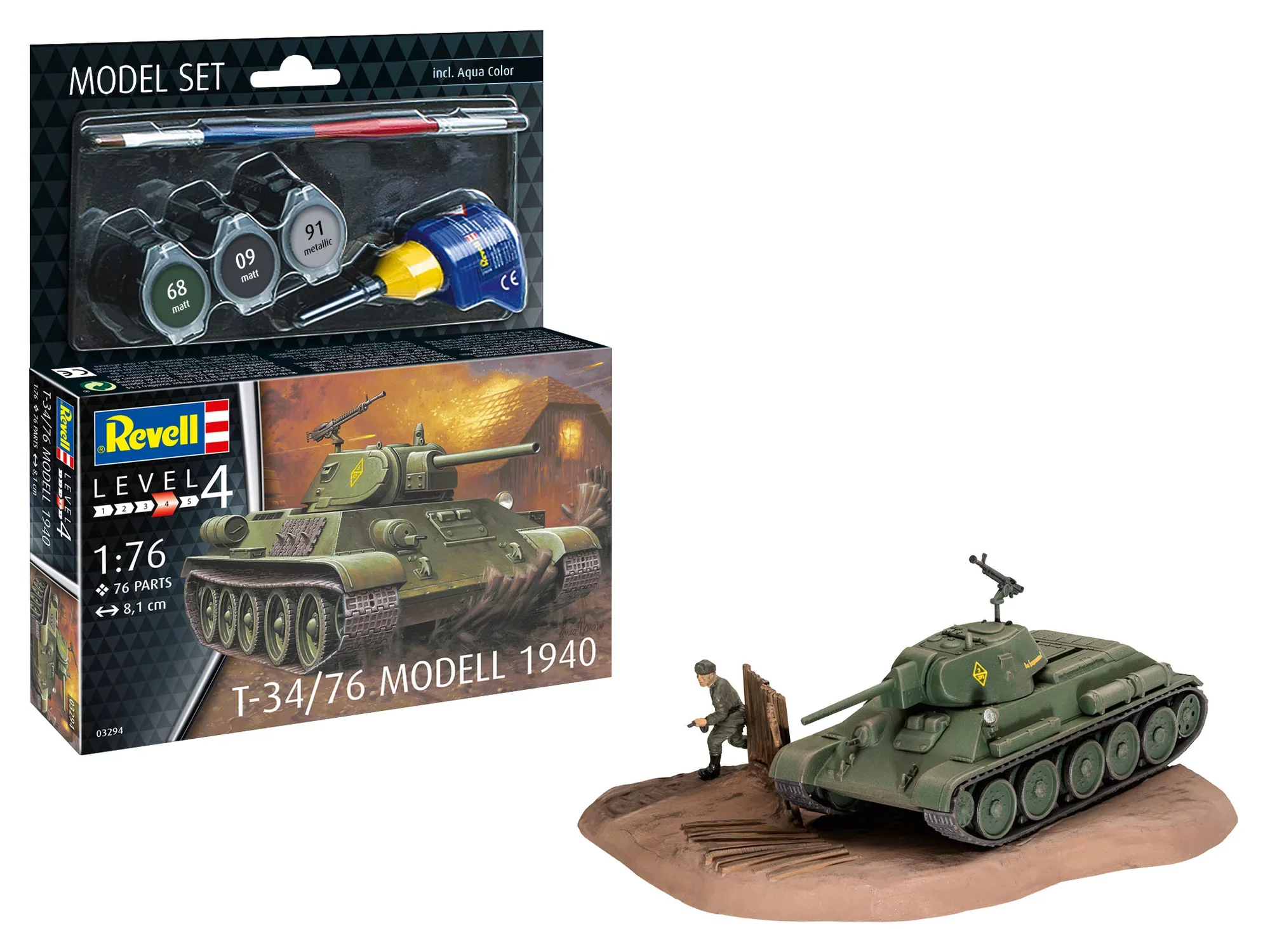 Model Set T-34-76 Model 1940