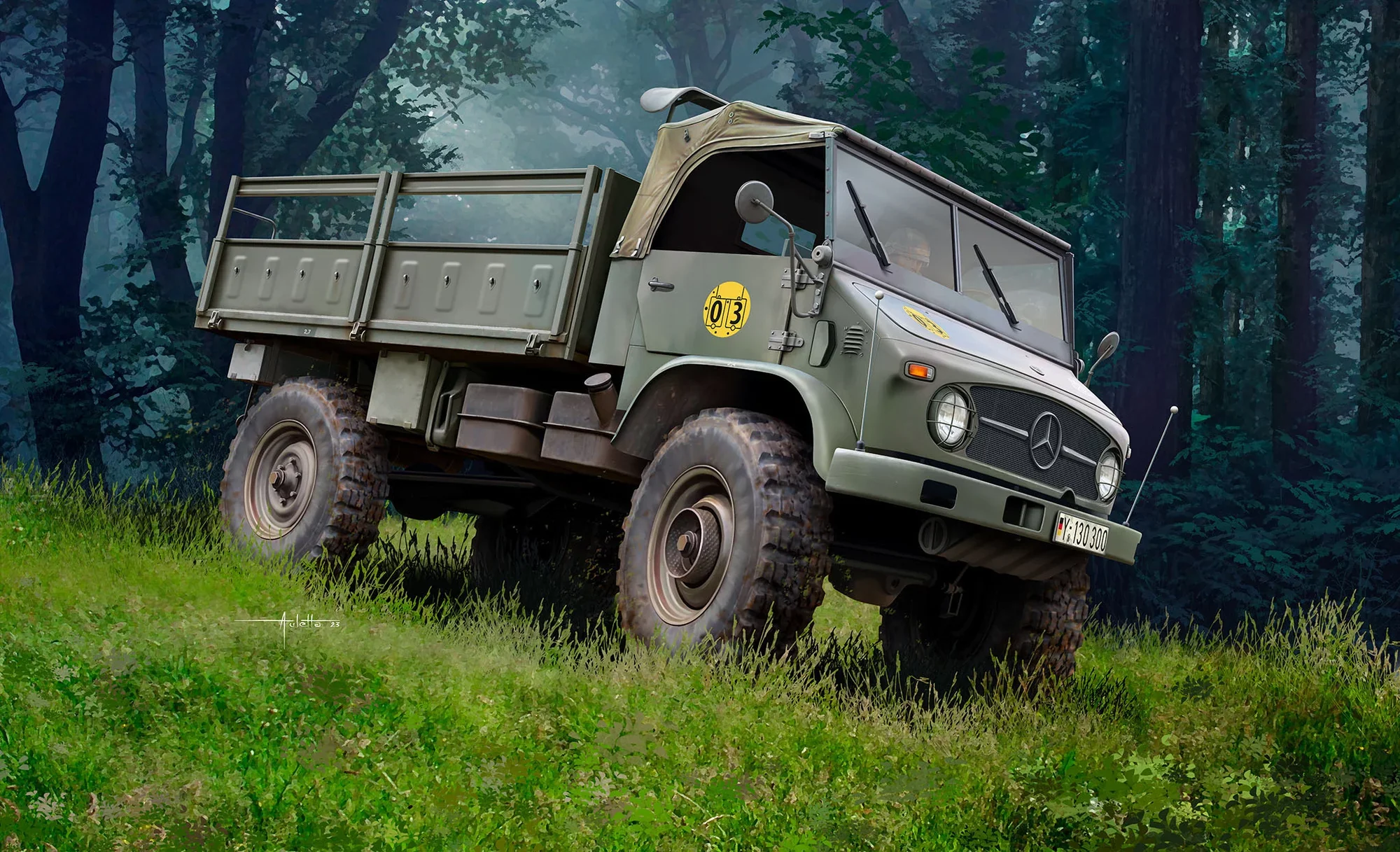 Model Set Unimog 404 S - Image 11
