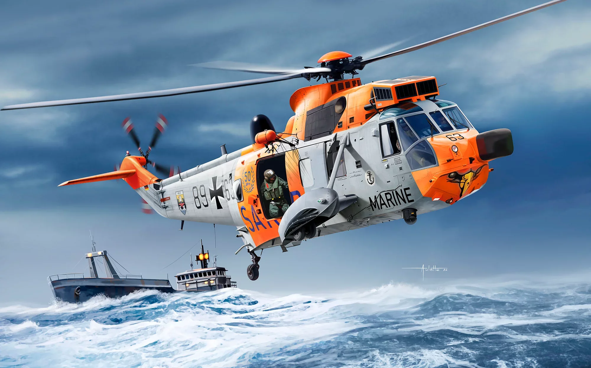 Model Set Westland Sea King Mk. 41 - Image 4