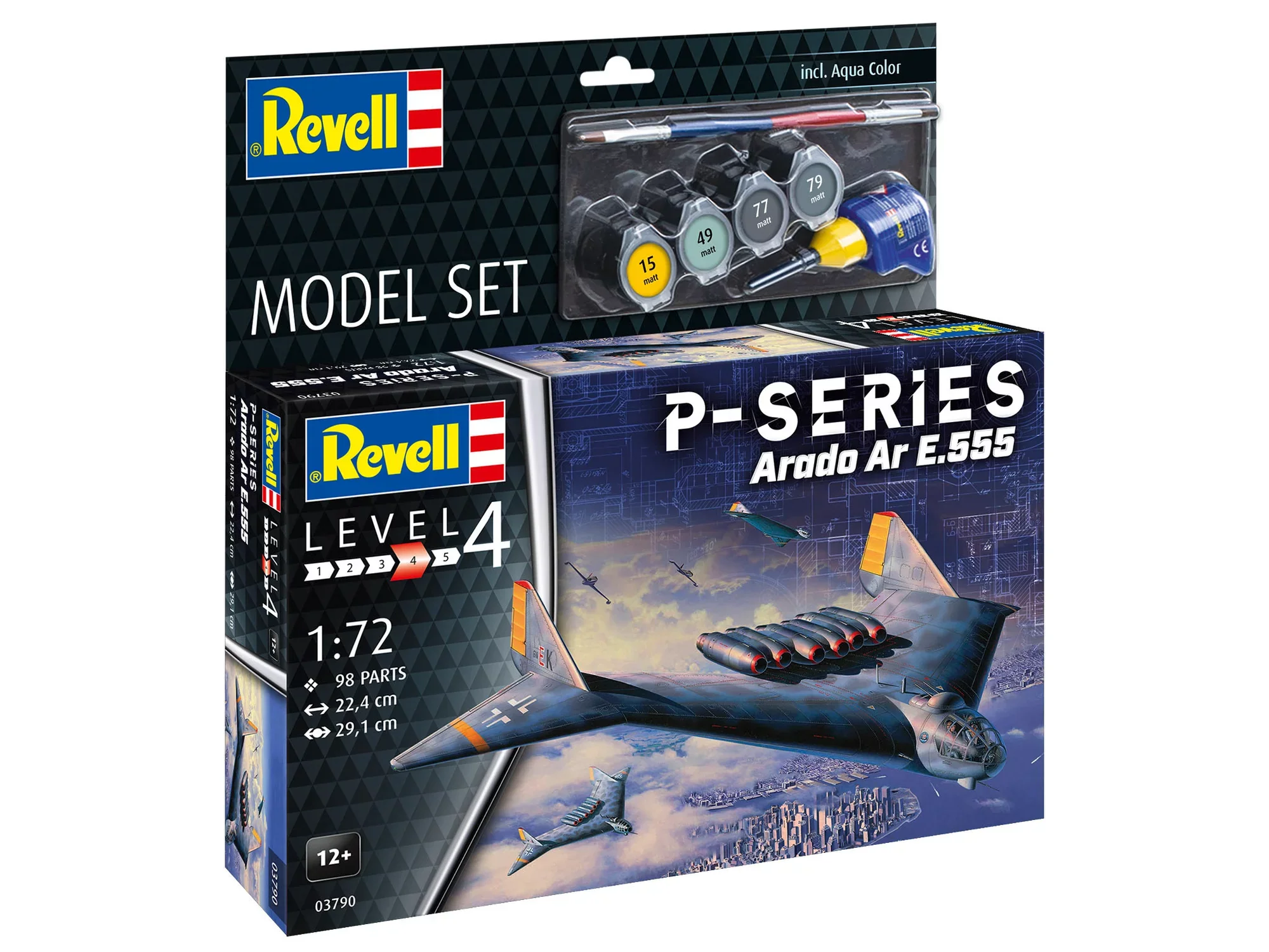 Model Set Arado Ar E.555 - P-Series - Image 2