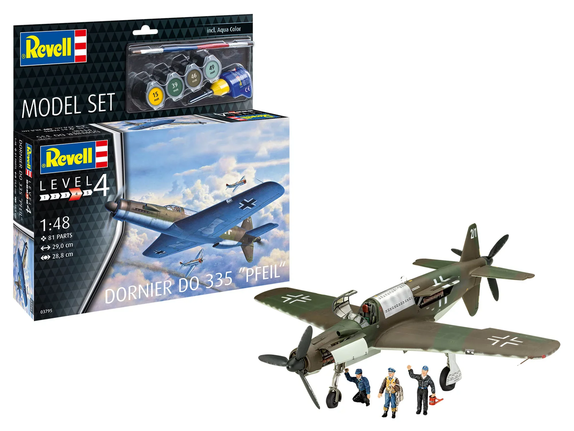 Model Set Dornier Do 335 "Pfeil"