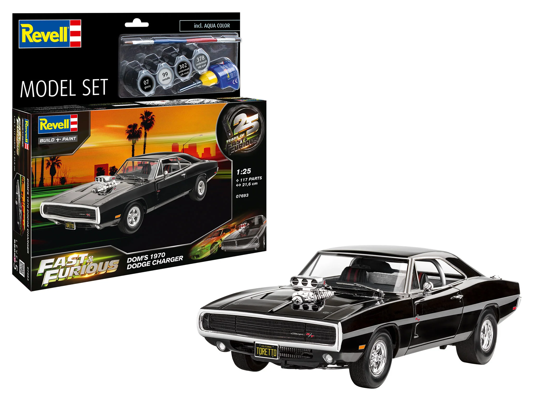 Model Set F-F Dominic's 1970 Dodge Charger