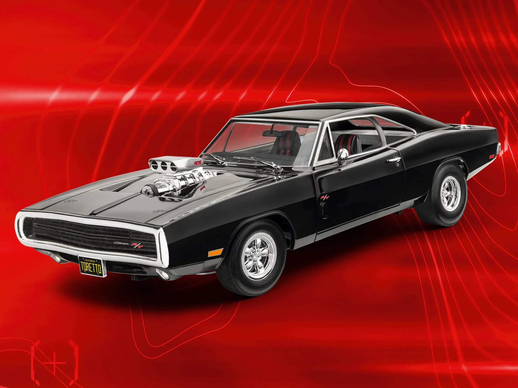 Model Set F-F Dominic's 1970 Dodge Charger - Image 7