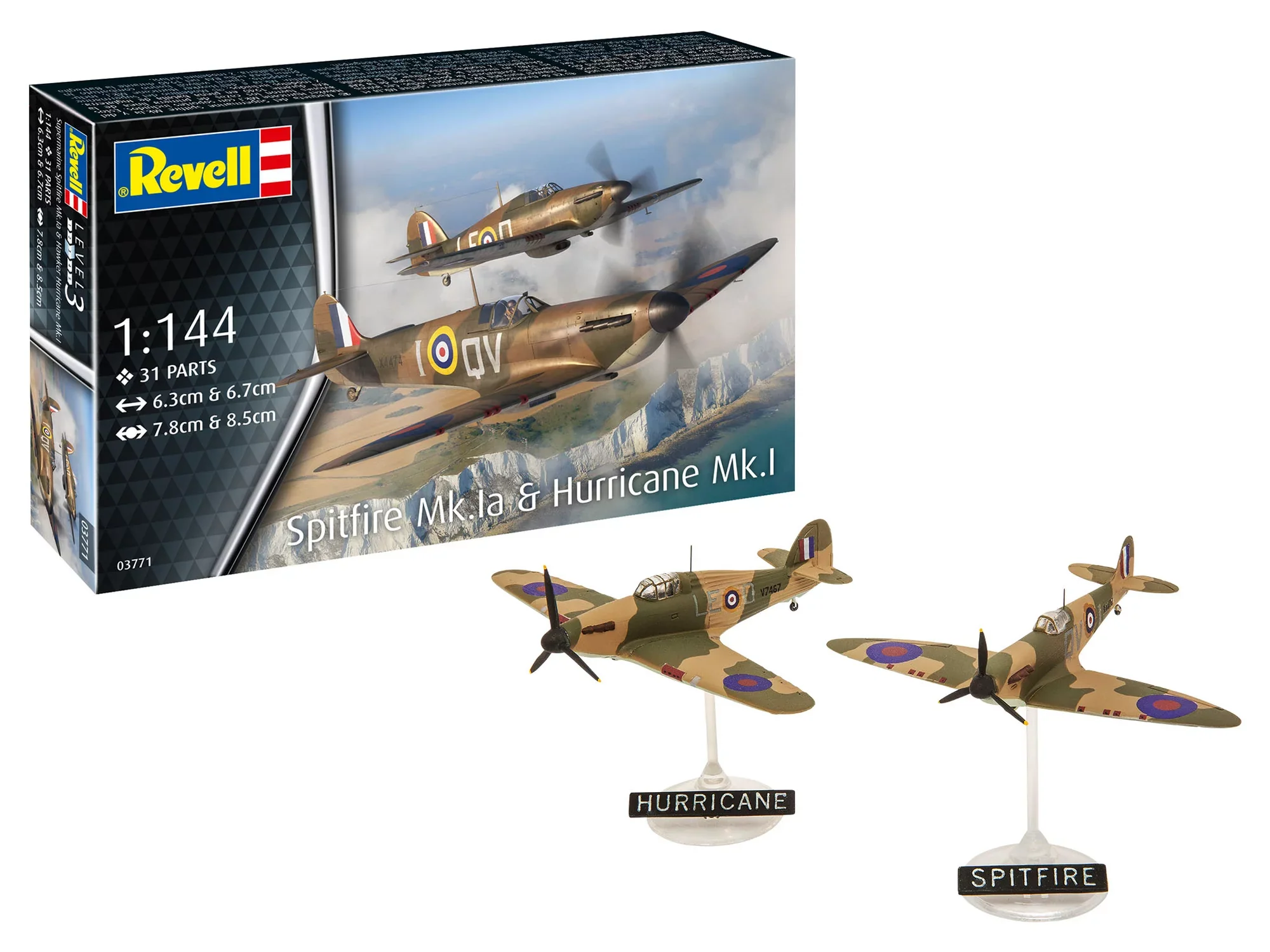 Starter Kit Spitfire Mk.Ia & Hurricane Mk.I