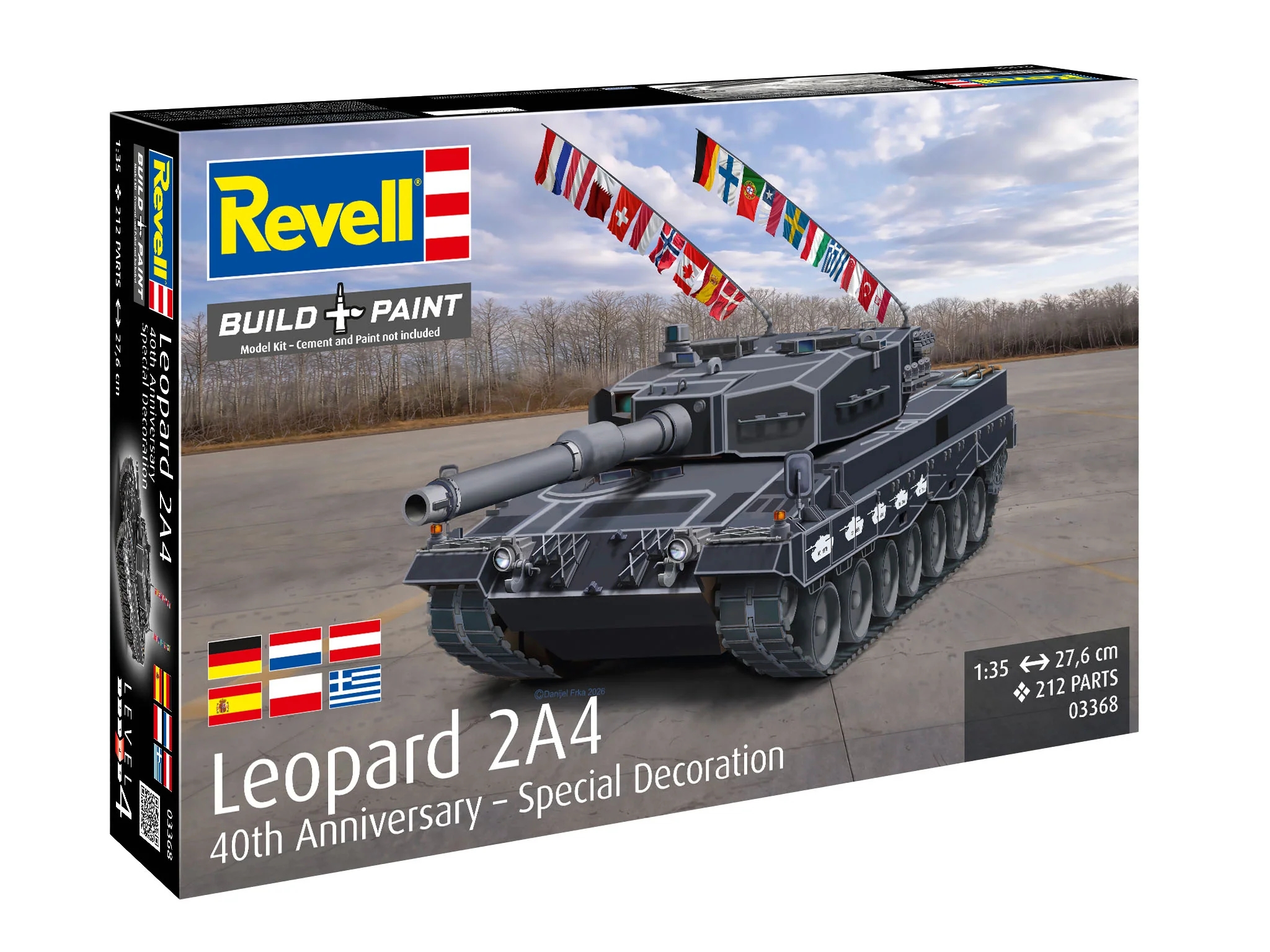 Leopard 2A4  - Special Decoration 40th anniversay - Image 6