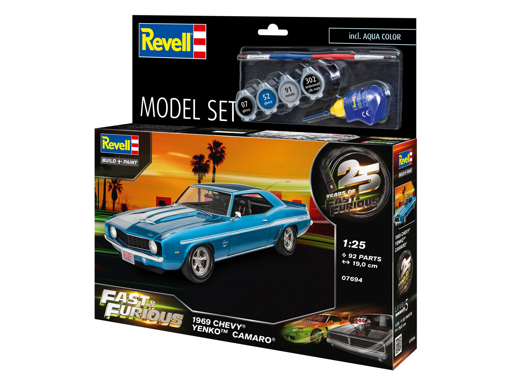 Model Set Fast & Furious 1969 Chevy Camaro Yenko - Image 9