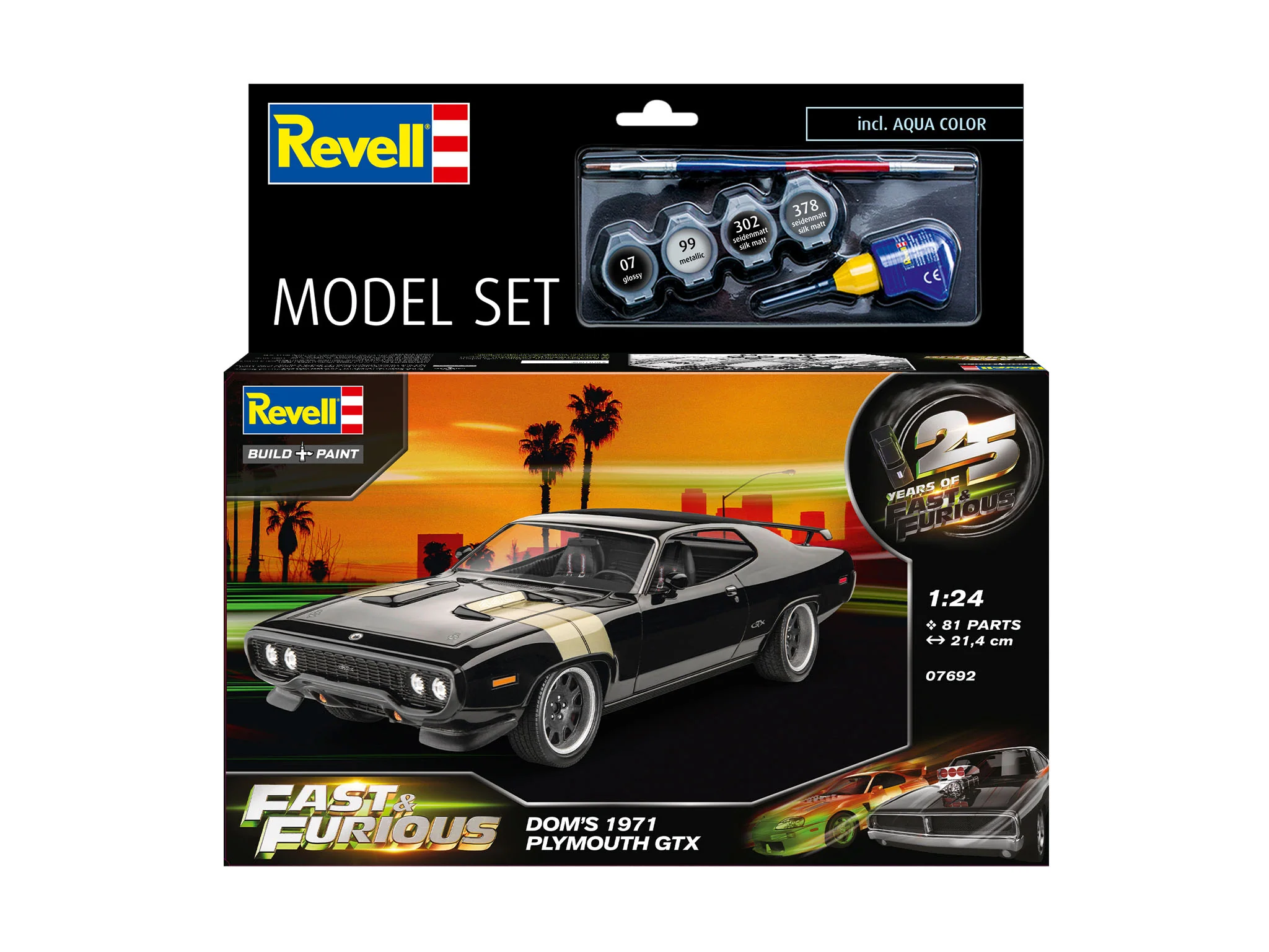 Model Set Fast & Furious - Dominics 1971 Plymouth GTX - Image 8